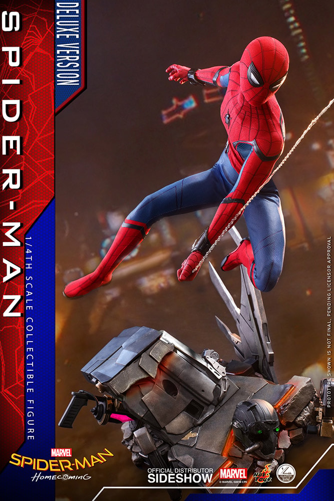 Marvel Spider-Man (Deluxe Version) Special Edition Quarter Scale Figure  Exclusive Edition - Prototype Shown View 3