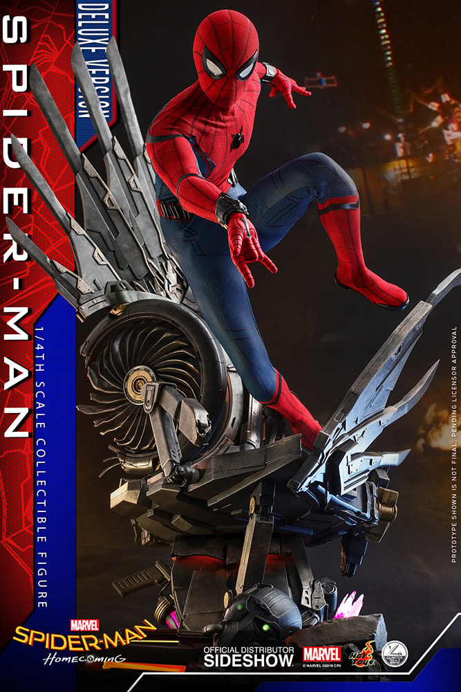 Marvel Spider-Man (Deluxe Version) Special Edition Quarter Scale Figure  Exclusive Edition - Prototype Shown View 6