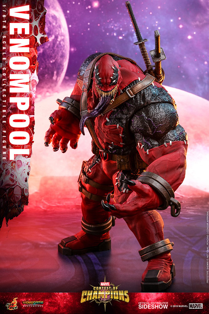 Marvel Venompool (Special Edition) Sixth Scale Figure  Exclusive Edition - Prototype Shown View 4