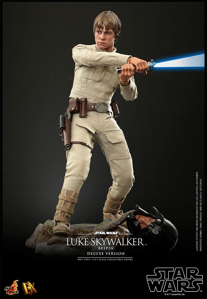 Star Wars Luke Skywalker (Bespin) (Deluxe Version) Sixth Scale Figure - Prototype Shown View 3
