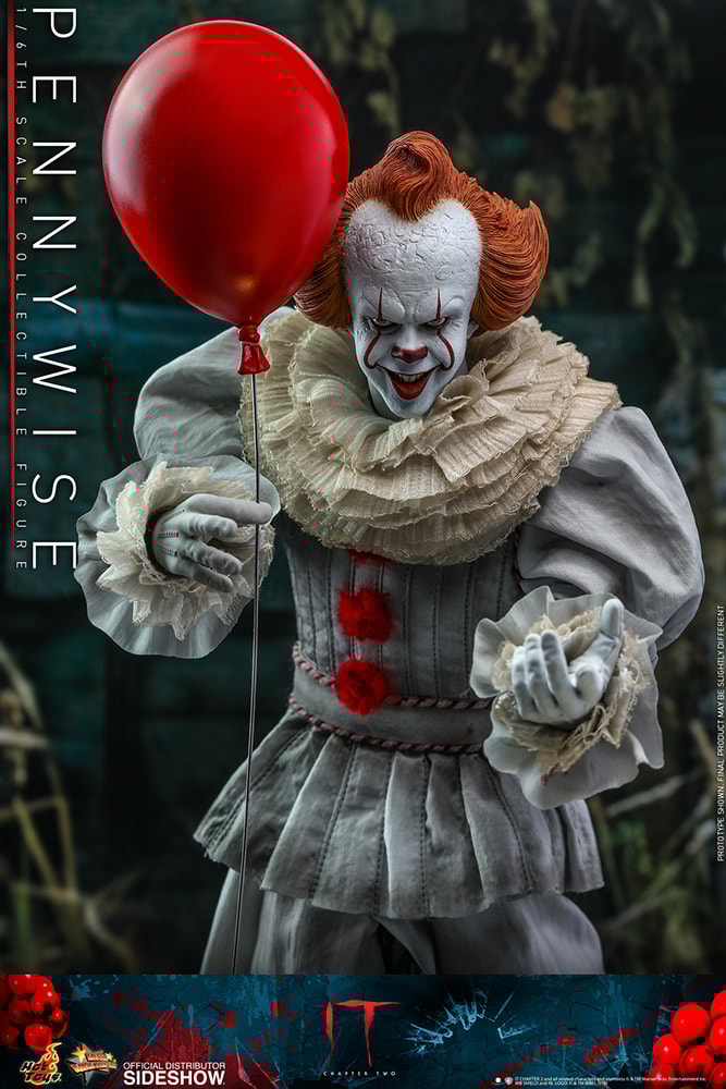 ホットトイズ hottoys 1/6 ペニーワイズ pennywise Amazon.com: IT Chapter 2 Pennywise 1/6 Scale C : Toys & Games