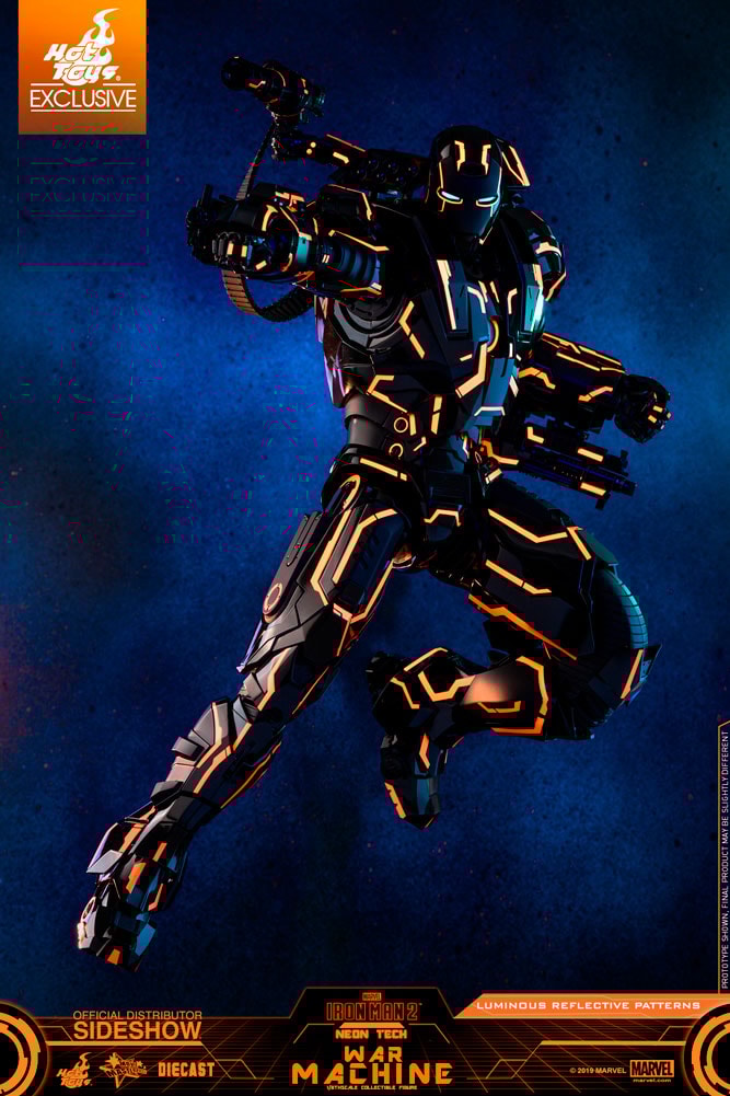 Neon Tech War Machine- Prototype Shown