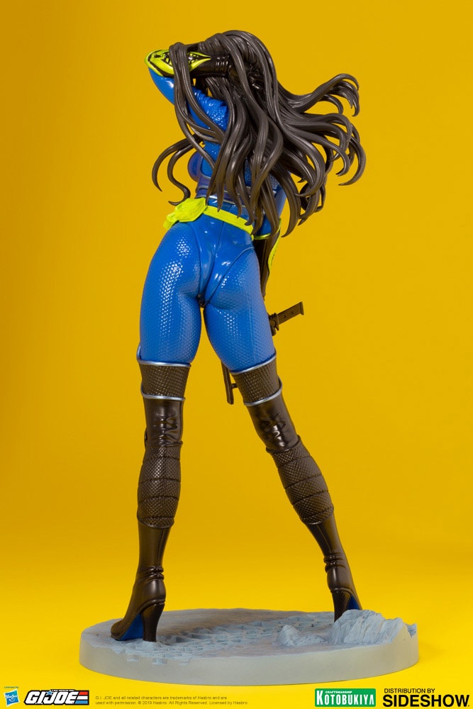 G.I. Joe Baroness (25th Anniversary Blue Color) Statues - Prototype Shown View 5