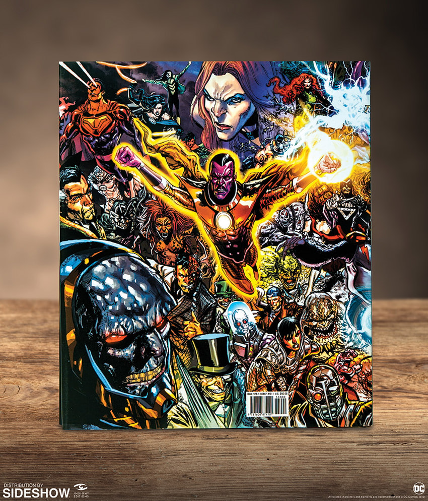 DC Comics: Super-Villains: The Complete Visual History- Prototype Shown
