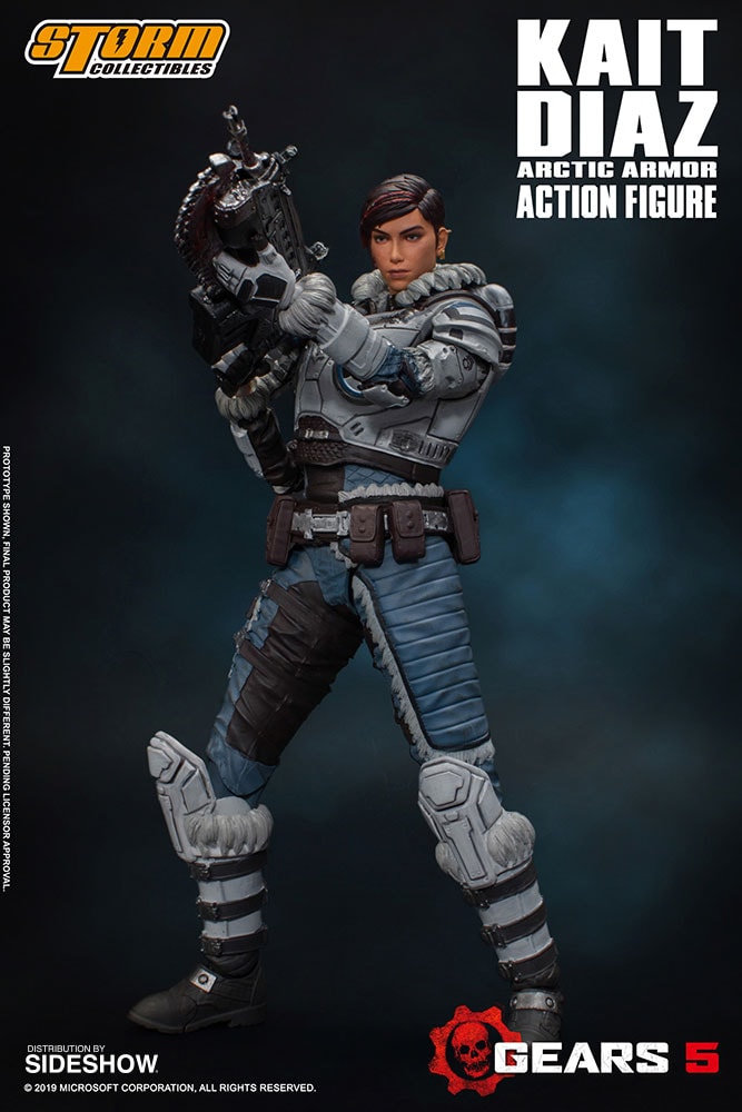 Gears of War Kait Diaz Collectible Figure - Prototype Shown View 2