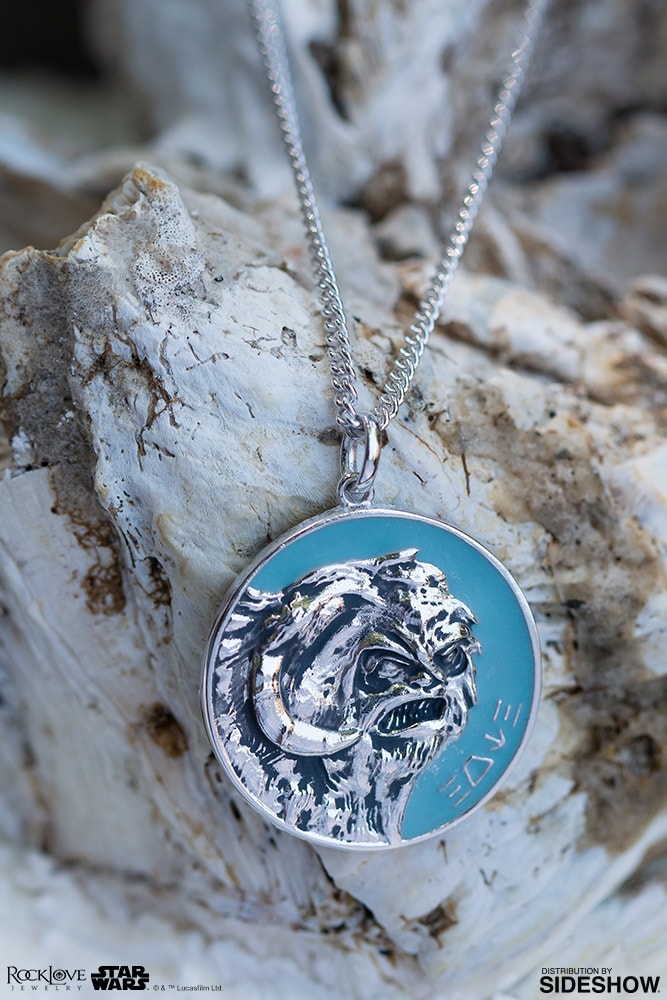 Star Wars Hoth Planetary Medallion Jewelry - Prototype Shown View 4