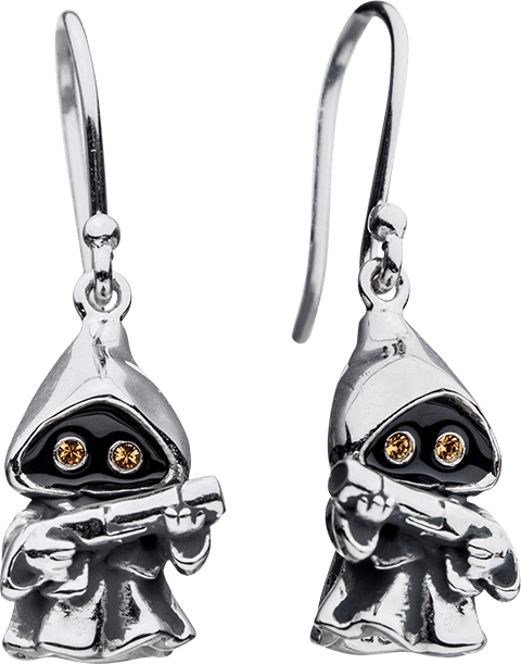 Star Wars Jawa Earrings Jewelry - Prototype Shown View 6