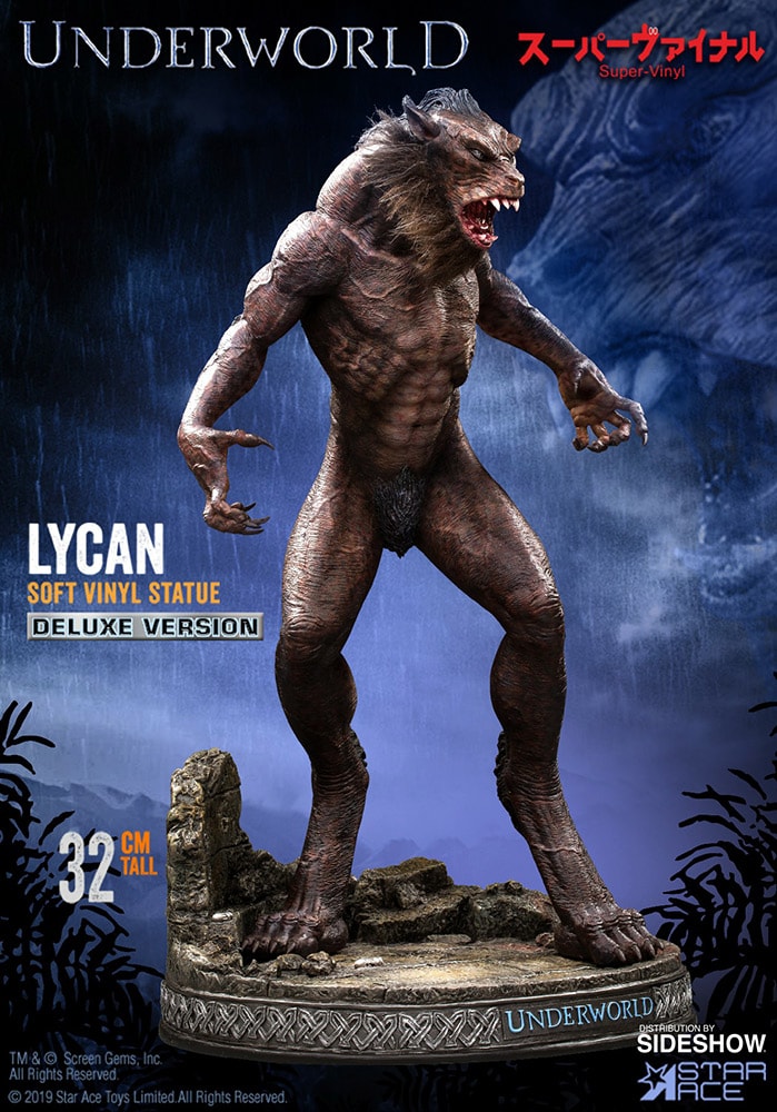 Underworld 2: Evolution Lycan Deluxe Statues - Prototype Shown View 3
