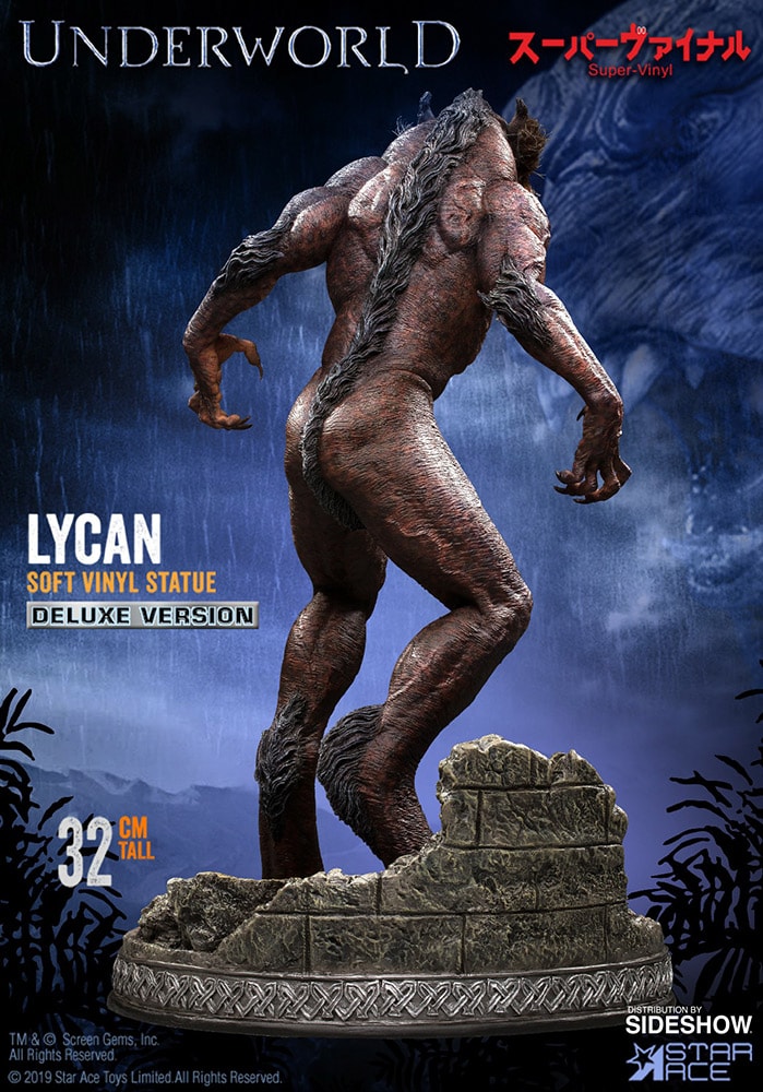 Underworld 2: Evolution Lycan Deluxe Statues - Prototype Shown View 4