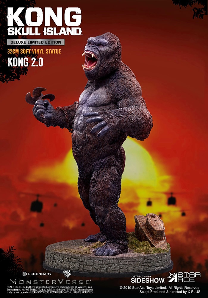 Kong: Skull Island Kong 2.0 Deluxe Statues - Prototype Shown View 5
