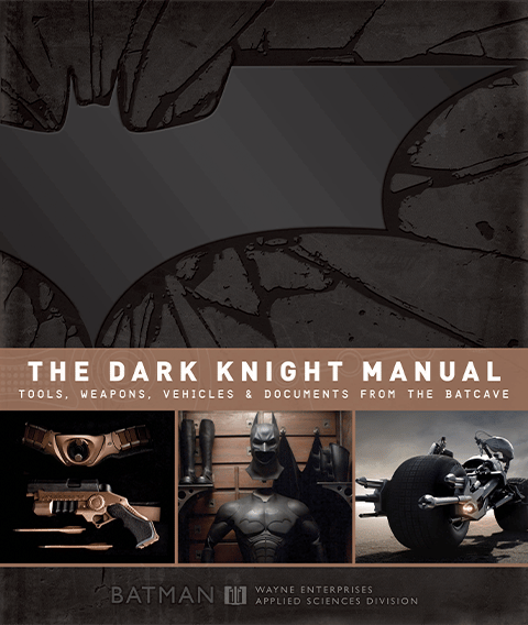 DC Comics The Dark Knight Manual: Tools, Weapons, Vehicles & Documents from the Batcave Book - Prototype Shown View 3