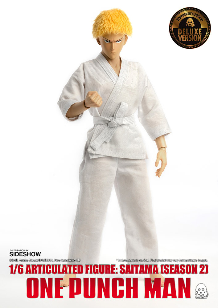 One-Punch Man Saitama (Deluxe Version) Sixth Scale Figure - Prototype Shown View 5