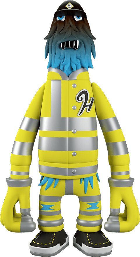Superplastic Hench "S.I.T.E" Glow Edition Designer Collectible Toy - Prototype Shown View 5