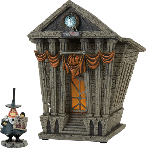 Disney Halloween Town City Hall Figurine - Prototype Shown View 3