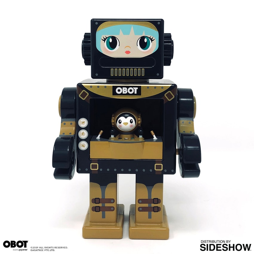 Gagatree Spacegirl Stealth OBOT Collectible Figure - Prototype Shown View 1
