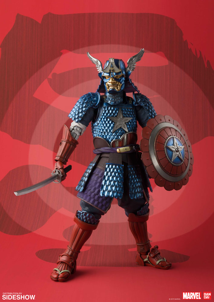 Samurai Captain America by Bandai | Sideshow Collectibles