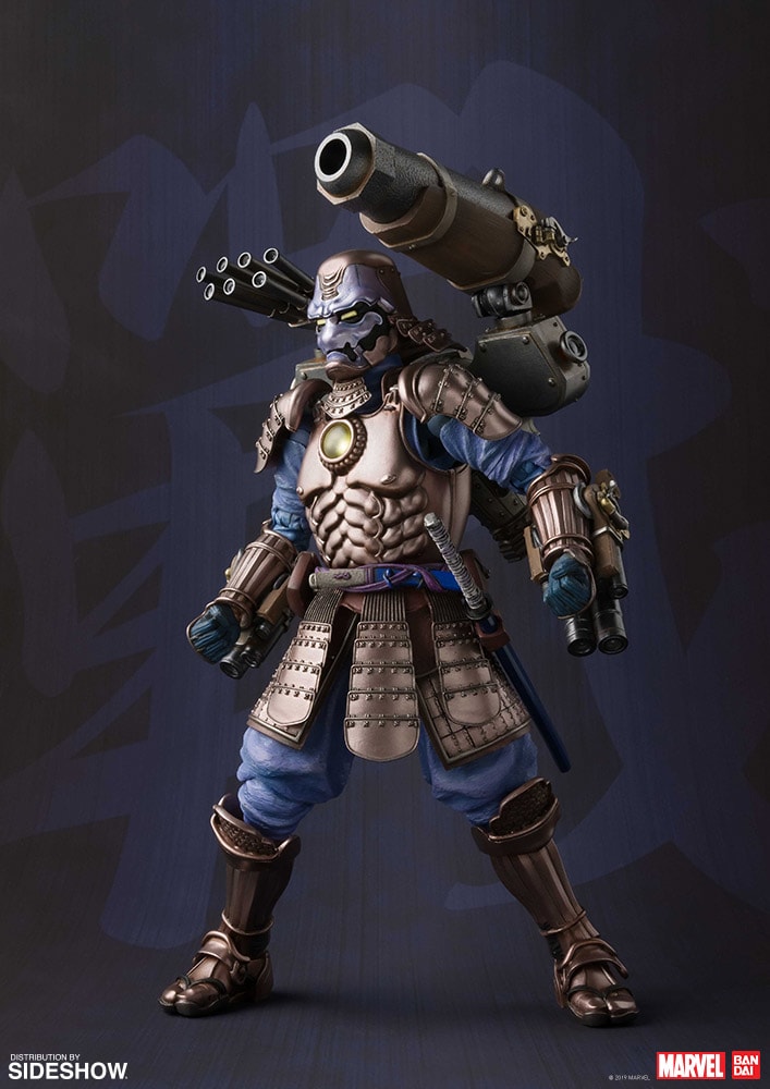 Marvel Koutetsu Samurai War Machine Collectible Figure - Prototype Shown View 5