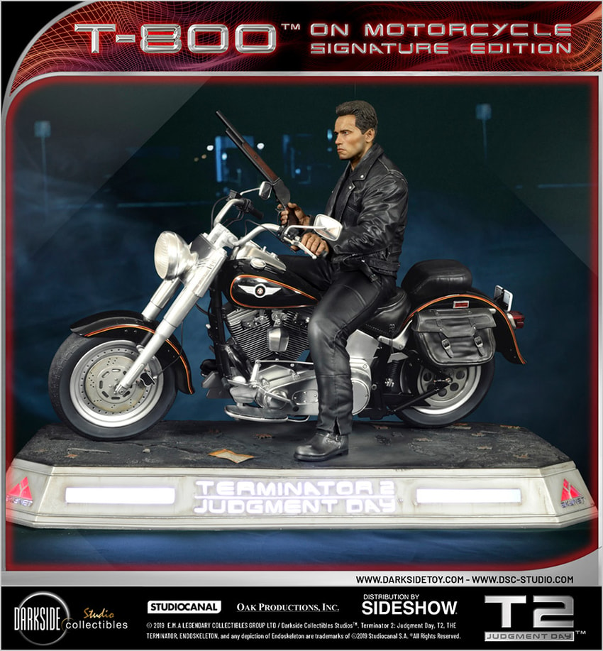 T-800 on Motorcycle Collector Edition - Prototype Shown View 4