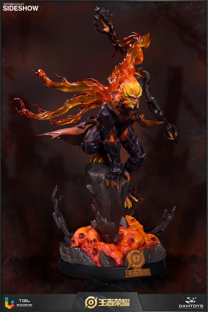 Honor of Kings Hellfire Sun Wukong (Classic Version) Statues - Prototype Shown View 5