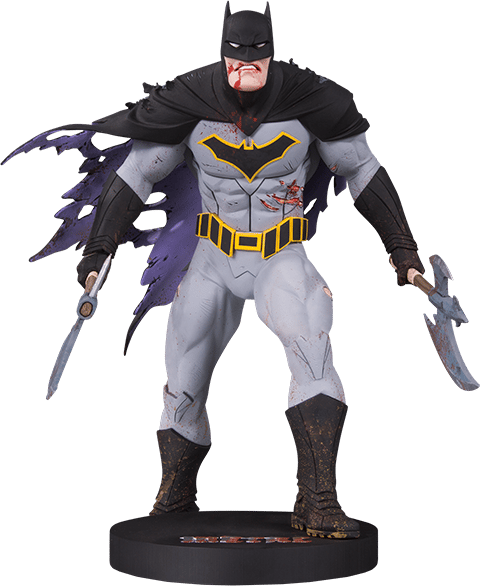 DC Comics Metal Batman (Mini) Statues - Prototype Shown View 2
