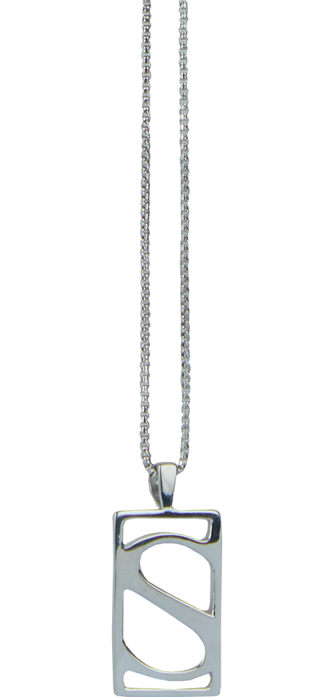 Sideshow S Pendant Necklace- Prototype Shown View 3
