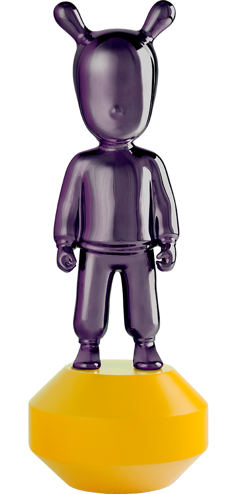 The Guest The Guest Little Purple on Yellow Figurine - Prototype Shown View 3