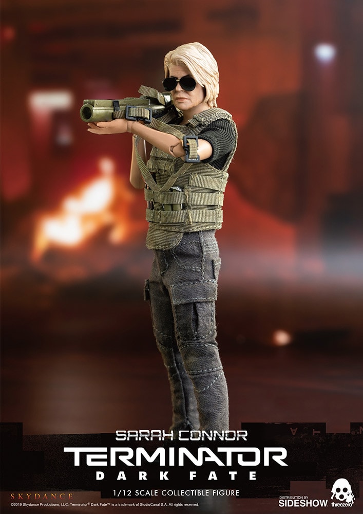 Terminator: Dark Fate Sarah Connor Collectible Figure - Prototype Shown View 2