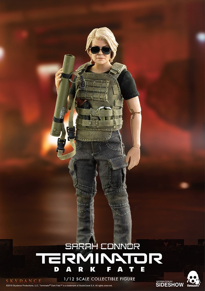 Terminator: Dark Fate Sarah Connor Collectible Figure - Prototype Shown View 3