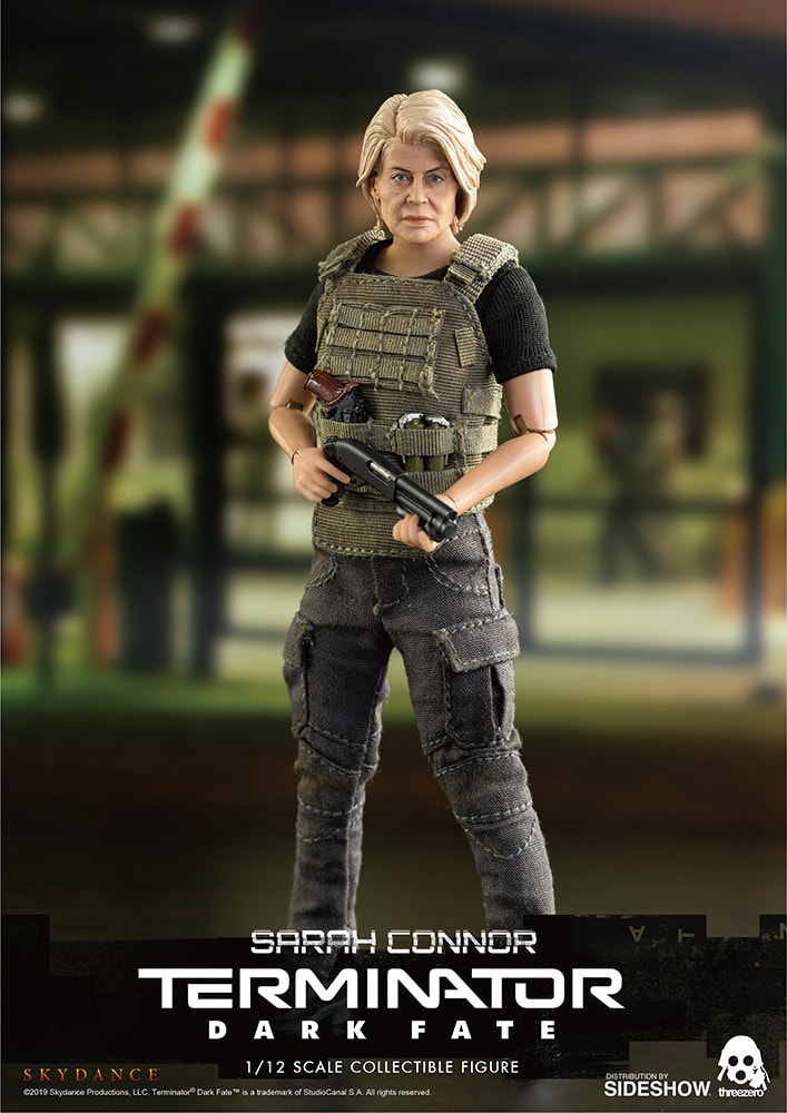 Terminator: Dark Fate Sarah Connor Collectible Figure - Prototype Shown View 4
