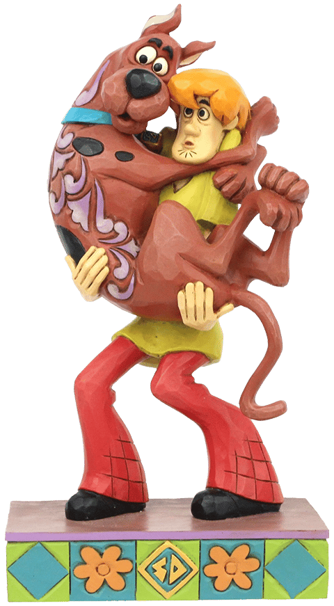 Scooby-Doo Shaggy Holding Scooby-Doo Figurine - Prototype Shown View 2