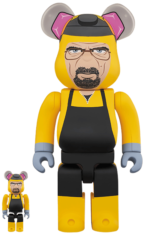 Breaking Bad Be@rbrick Walter White 100% and 400% Designer Toy - Prototype Shown View 3