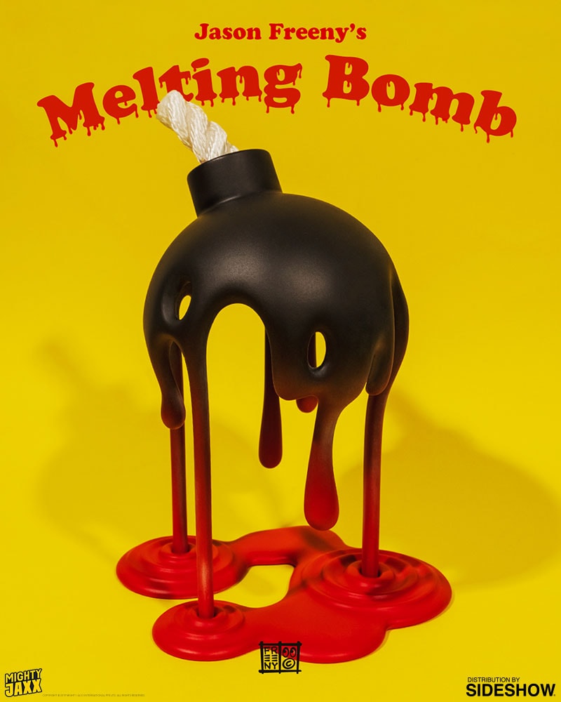 Melting Bomb Polystone Statue by Jason Freeny | Sideshow Collectibles