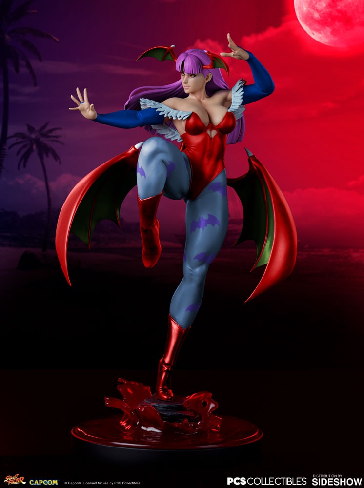 Street Fighter Chun-Li: Morrigan Player 2 Statues  Collector Edition - Prototype Shown View 5