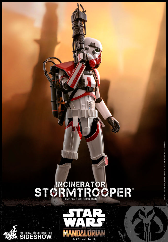 Star Wars Incinerator Stormtrooper Sixth Scale Figure - Prototype Shown View 6