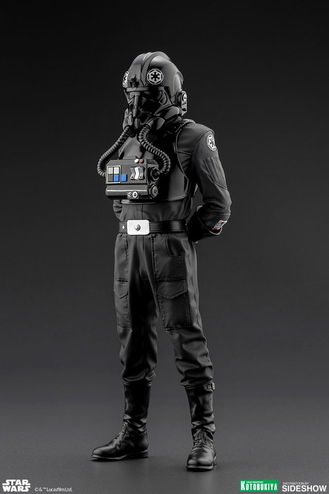 Star Wars Tie Fighter Pilot 1:10 Scale Statue - Prototype Shown View 6