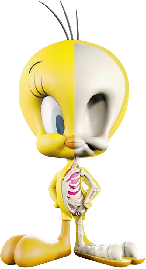 【激安アウトレット!】 XXRAY Plus Tweety Bird PVC Art Collectible | Sideshow 下着・アンダーウェア