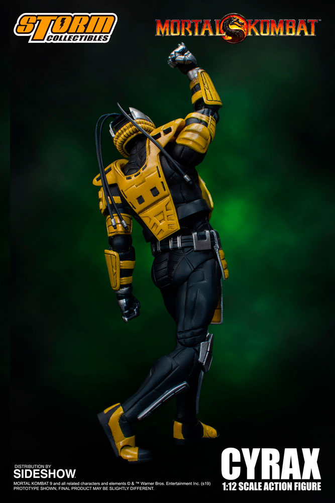 ストームコレクティブルズ　Mortal Kombat Cyrax Cyrax 1:12 Figure | Sideshow Collectibles