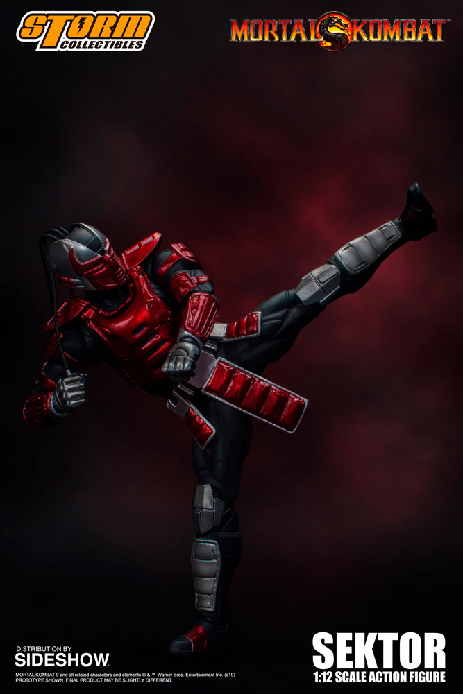 ストームコレクティブルズ　Mortal Kombat Sektor Sektor 1:12 Figure | Sideshow Collectibles