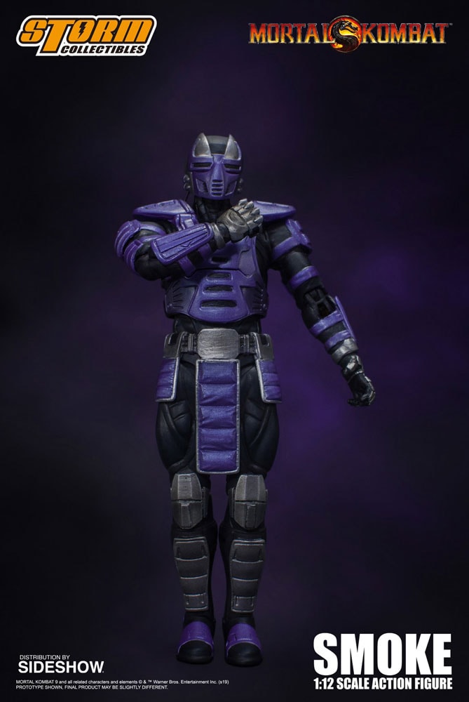 Storm CollectiblesモータルコンバットSMOKEスモーク1/12 Smoke Ninja 1/12 Scale Action Figure (Mortal Kombat, Storm