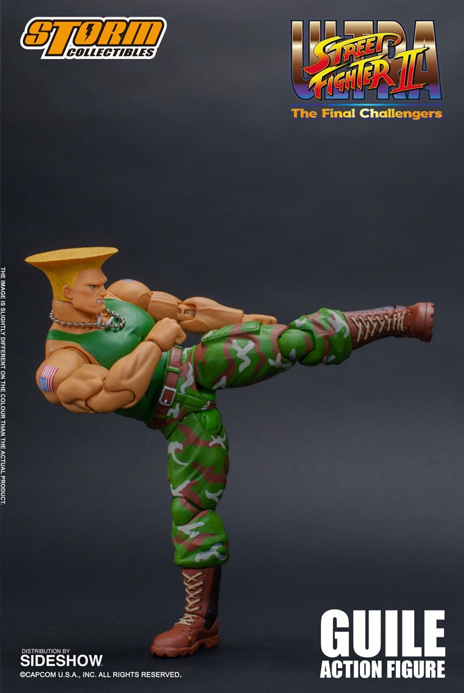 Street Fighter Guile Action Figure - Prototype Shown View 4