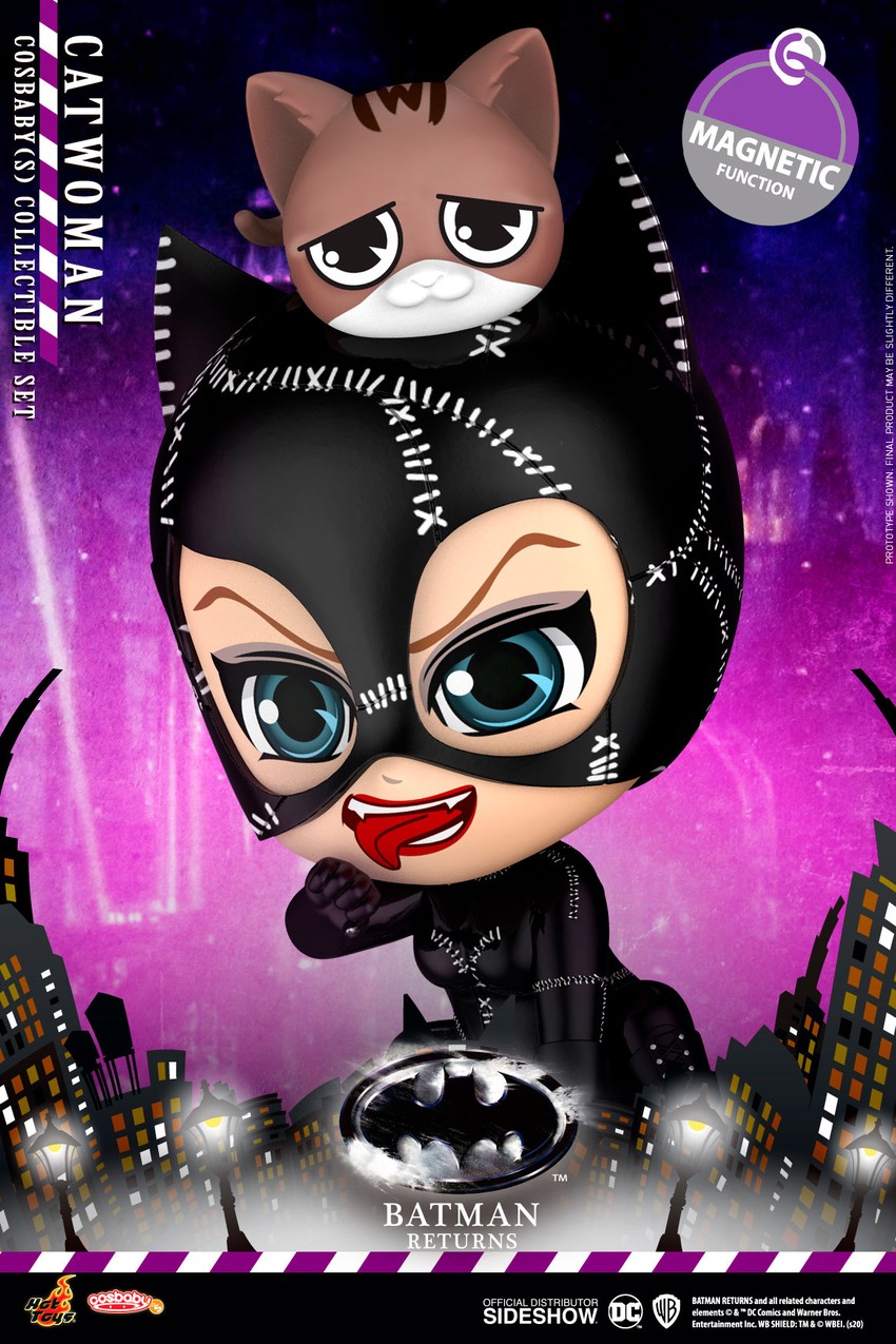 Catwoman Cosbaby(S) Collectible Set by Hot Toys | Sideshow Collectibles, image size:850x1275