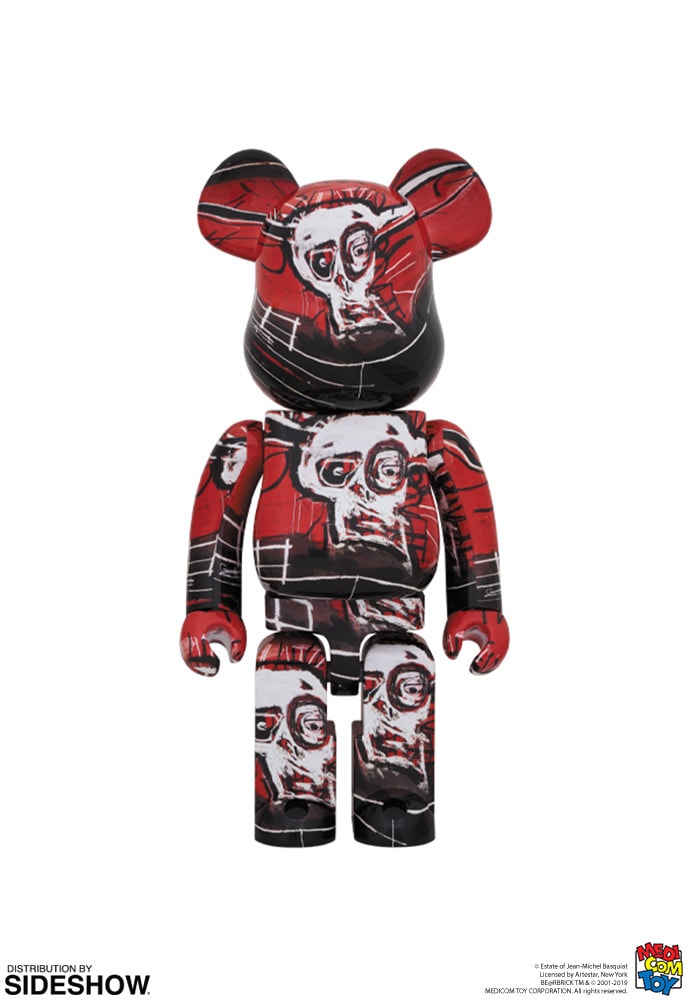 Be@rbrick Jean-Michel Basquiat #5 100% and 400%- Prototype Shown
