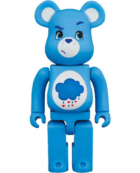 Be@rbrick Grumpy Bear Collectible Figure | Sideshow Collectibles