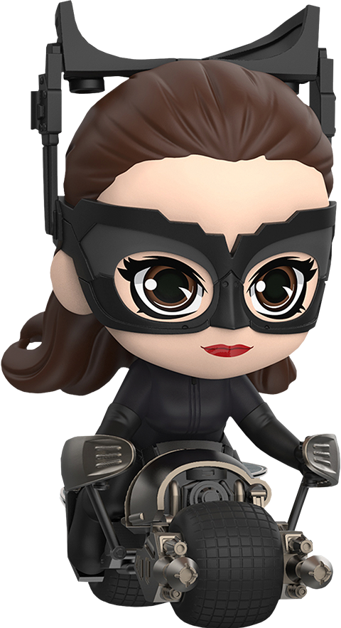 Catwoman with Bat-Pod- Prototype Shown