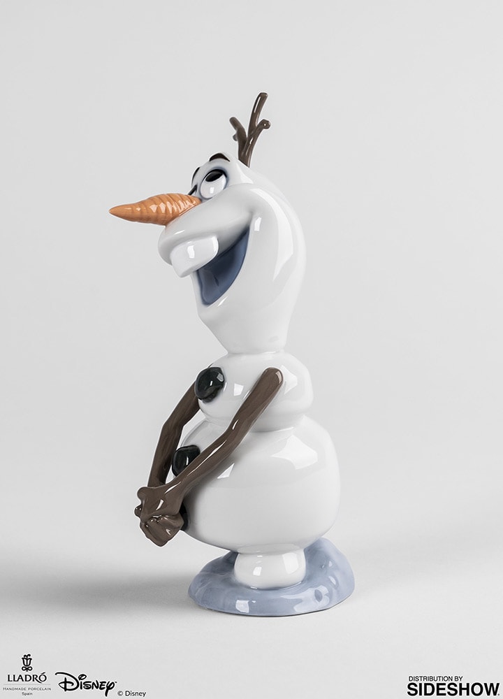 Disney Olaf Porcelain Statue - Prototype Shown View 2