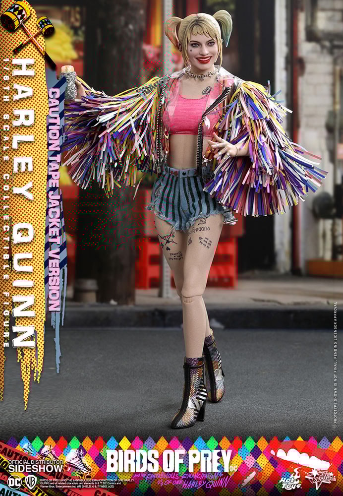 Harley Quinn (Caution Tape Jacket Version)- Prototype Shown View 2
