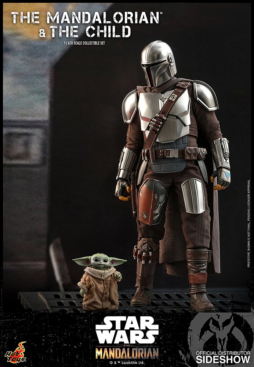 The Mandalorian and The Child (Deluxe) Sixth Scale Collectible Set