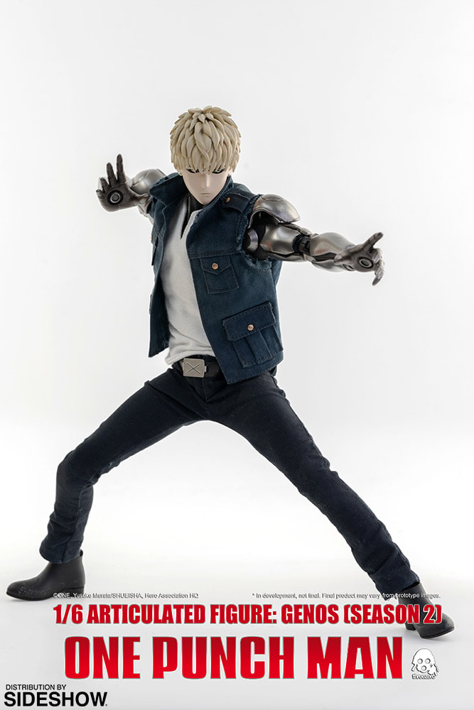 One-Punch Man Genos (Standard) Sixth Scale Figure  Collector Edition - Prototype Shown View 4