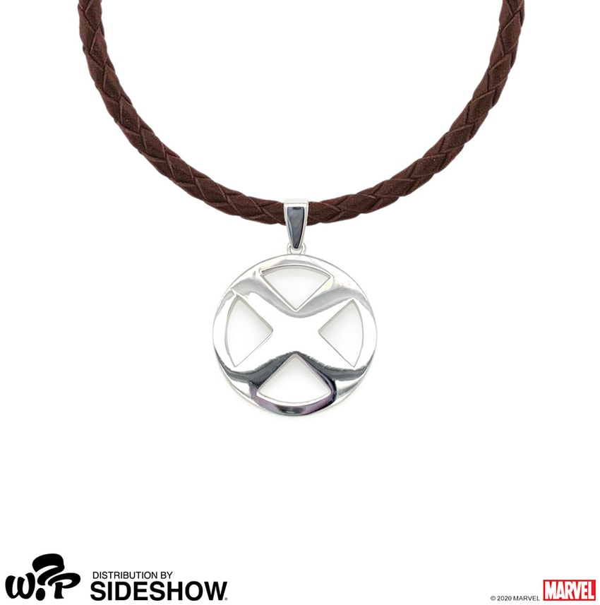 X-Men Logo Necklace- Prototype Shown View 2