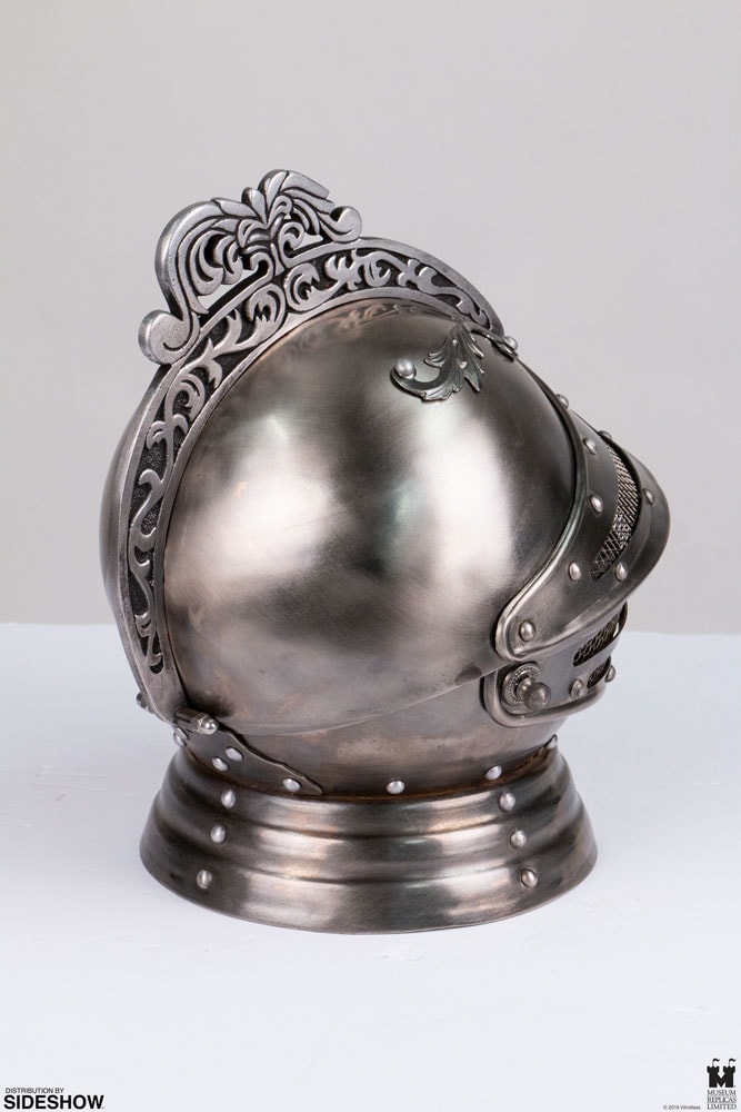 Medieval Knights Helmet Decanter Set Collectible Drinkware - Prototype Shown View 6